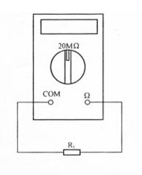 以萬用表檢測電阻